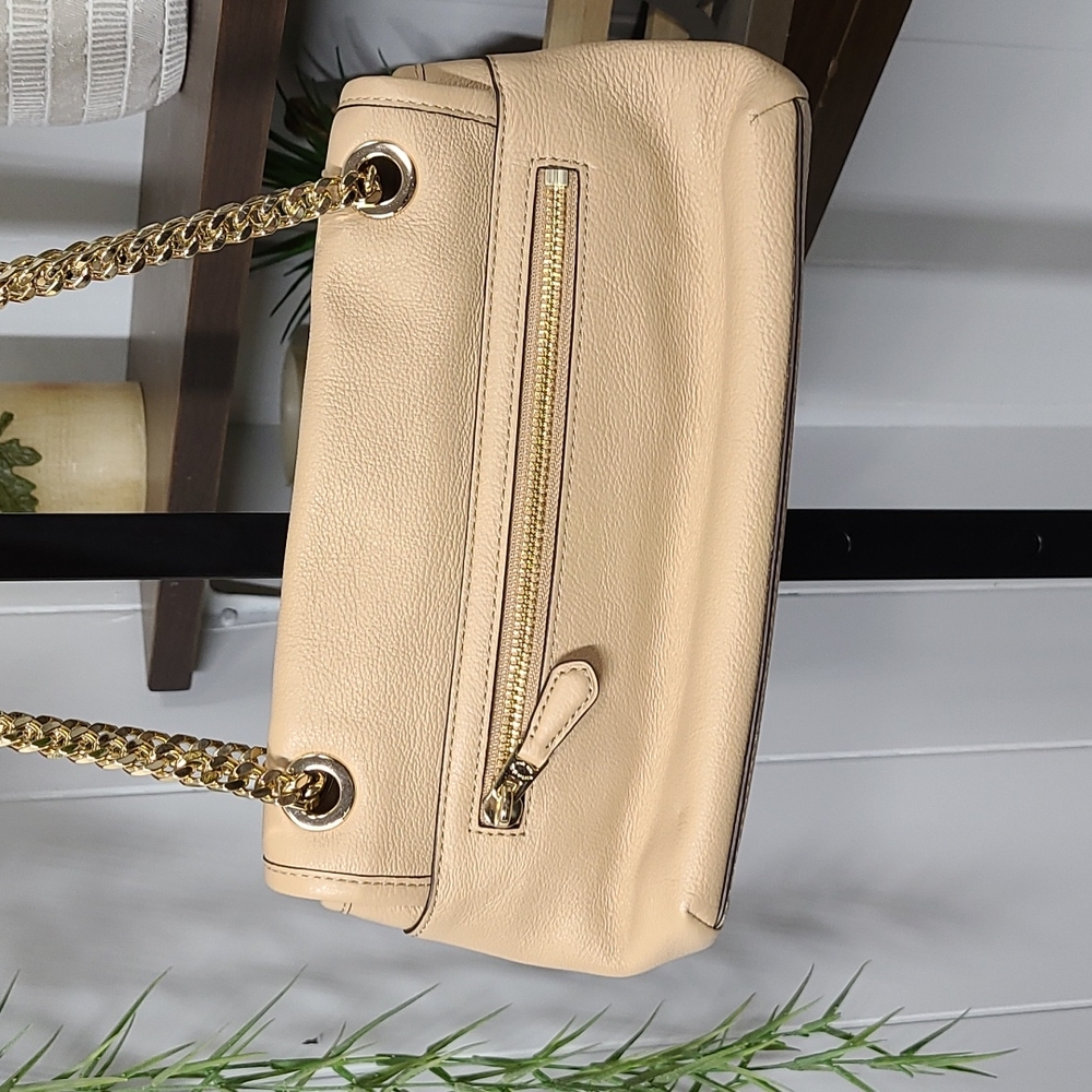 Coach Chain Pebble Leather Crossbody - Picture 8 of 14
